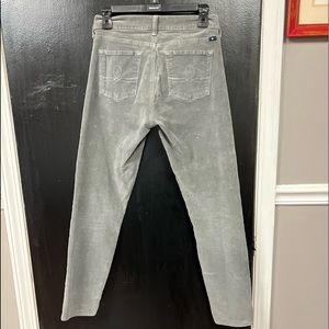 Lucky Brand Corduroy Sophia Skinny, Size 6/28, Gray, mind condition💯